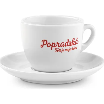 Balírny obchodu a.s. Poprad Šálek na Cappucino s podšálkem