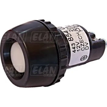 Auto elektroinstalace Tlačítko startovací velké bílé 20A