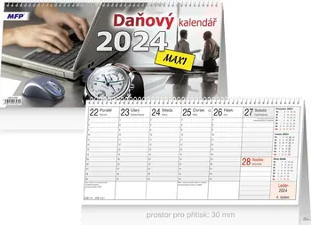 Kalendář MFP Stolní daňový kalendář Maxi 2024