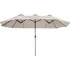 Slunečník tectake Silia extra široký 460 x 270 cm