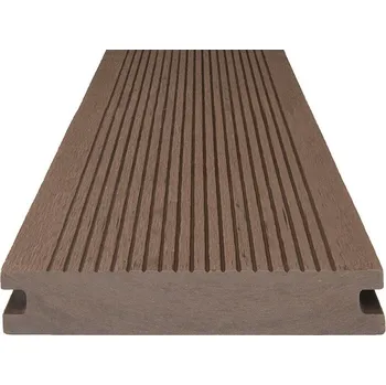 Terasové prkno Dakota Living LV151/PZ 200 x 14,5 x 2,5 cm Cacao