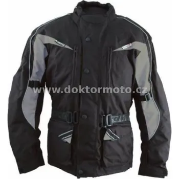 Moto oblečení Bunda Cologne - černo-šedá , L