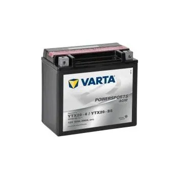 Auto-moto VARTA – AGM – Motobaterie Varta AGM 12V 18Ah 518902026 / YTX20-4 / YTX20-BS – 12V 18Ah 260A