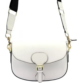 Kabelka Kožená kabelka Luka 20-034 - bílá