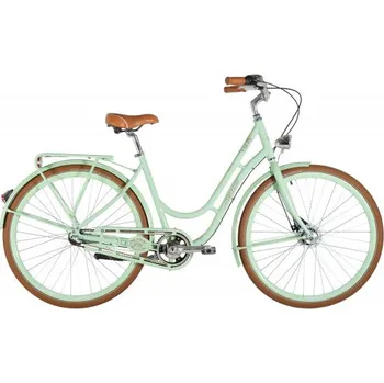Městské kolo Kenzel jízdní kolo Nostalgic Deluxe 3spd 28" 2026 pistáciovo-hnědé