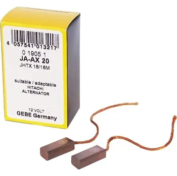 Alternátor Sada uhlíků alternátoru - Hitachi L120-5326 GE JAAX 20