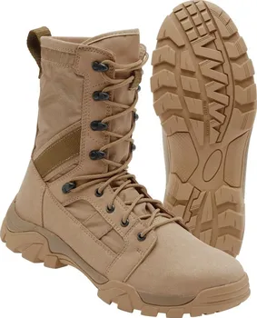 Pánská treková obuv Brandit Defense Boot Camel