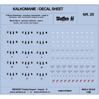 Plastikový model 1/35 German Uniforms WWII - part 4