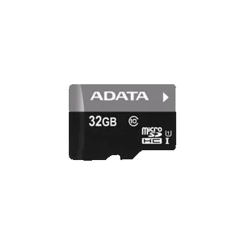 Paměťová karta ADATA Micro SDHC karta 32GB UHS-I Class 10 + USB čtečka v3, Premier