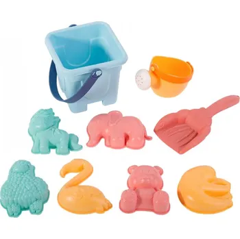 Pískoviště Woopie Green Kyblík na písek s příslušenstvím 9 ks