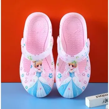 Dětská sportovní obuv Čína Dívčí protiskluzové gumové boty - Popelka Barva: Růžová, Velikost: 36 (23 cm)