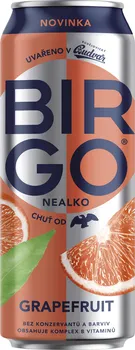 Pivo BIRGO Nealko grapefruit 0,5 l