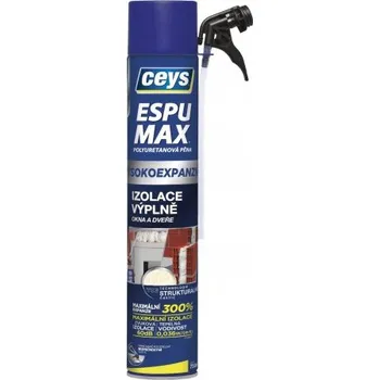 Stavebniny CEYS PU PĚNA Espumax Pro izolaci a výplně 750ml s aplikátorem