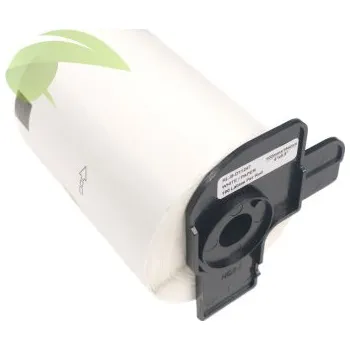 Kotouček do pokladny a tiskárny štítků TONERSYP etikety pro Brother DK-11247, 103mm x 164mm, 180 ks/role, bílé