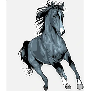 samolepka Samolepka (na auto, notebook) kůň (11)