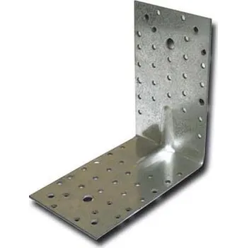 Úhloměr Úhelník MA1048, 110x110x080/2,5 mm, Zn, (konzole) rohový, zesílený