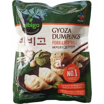 Hotové jídlo Bibigo Gyoza knedlíčky vepřové se zeleninou 600g