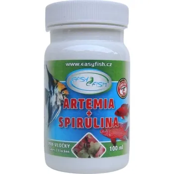 Krmivo pro rybičky Easyfish artemia/spirulina 100ml