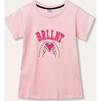 Dívčí tričko - Winkiki WJG 31125, světle růžová Barva: Růžová, Velikost: 158