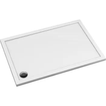 Sprchová vanička Omnires Merton obdélníková sprchová vanička 100x90 cm bílá MERTON90/100/PBP