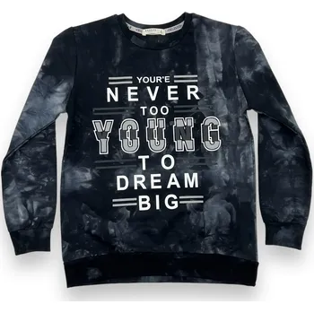 Chlapecké oblečení Breeze Chlapecké šedé tričko s dlouhým rukávem YOUNG Barva: Šedá, Velikost: 134