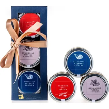 Dárkový potravinový koš Dárkovna s.r.o. - Dárková krabička Masový semafor