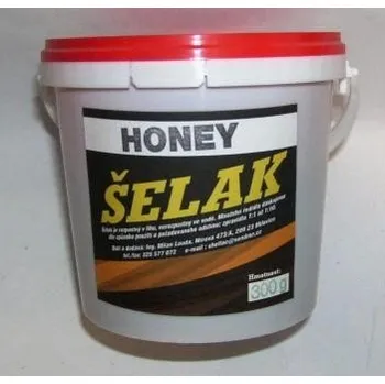 Šelak - přírodní pryskyřice - průhledný 300g