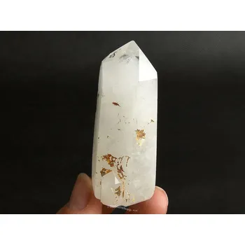 Přírodní kámen Křišťál křemen broušená špice 64g