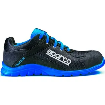 Pánské tenisky Bezpečnostní obuv Sparco Practice Modrý / Černý Velikost nohy: 42