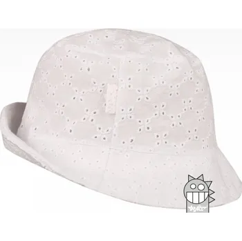 Pokrývka hlavy DRÁČE Klobouček klobouk Madeira 13 lehký letní bílý velikost čepic: 50-52cm (2-4 roky, RDX vel. 4)