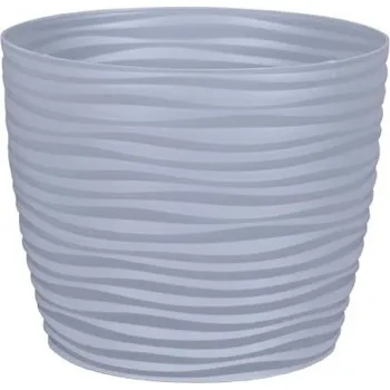 Květináč Obal SAHARA PETIT 15x12cm šedý