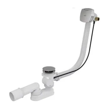 Sifon Alca plast VÝPUSŤ ALCA S NAPOUŠTĚNÍM 57 cm CHROM, VYPSAN57