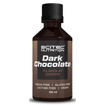 Scitec Nutrition Flavour Drops 50 ml, hořká čokoláda