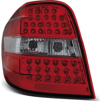 Zadní světlomet TUNING-TEC Zadní světla Mercedes Benz ML W164 05-08 - krystal/červené LED 1
