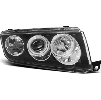 Přední světlomet TUNING-TEC Přední světla Škoda Fabia 99-07 - černá Angel Eyes