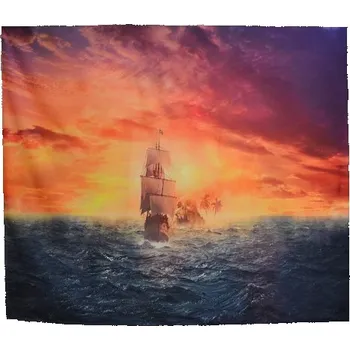 Šátek Šátek - přehoz Pirátský koráb