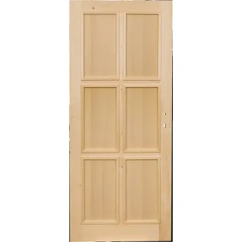 Interiérové dveře Hrdinka Kazetové dveře Kara F Materiál: smrk, Šířka: 80 cm, Orientace: Pravé