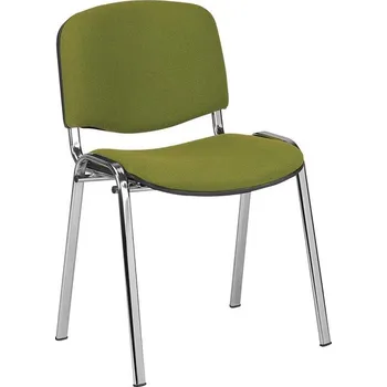 Jednací židle Čalouněná konferenční a jednací židle TAURUS TC kov chrom, látka Dora dle výběru