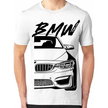 BMW M4 F82 Pánsky Tričko Khaki M