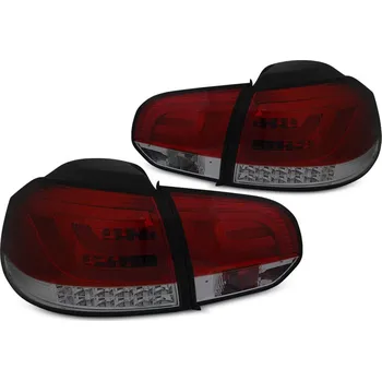 Zadní světlomet TUNING-TEC Zadní světla VW Golf VI 08- - kouřové/červené LED BAR