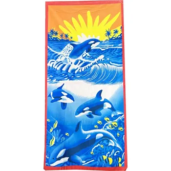 Numberoplus Plážová osuška - Delfín , (70 x 140 cm )