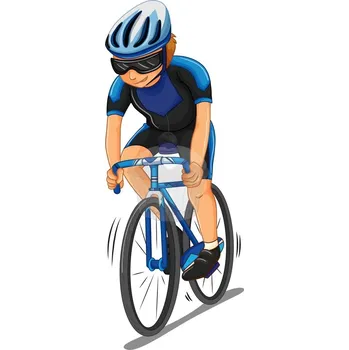 Jedlá dekorace na dort Caketools Jedlý papír "Cyklista 7" - A4