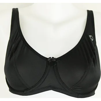 Podprsenka UNI Nevyztužená podprsenka s kosticemi černá vz. 346 Velikost: 100/D