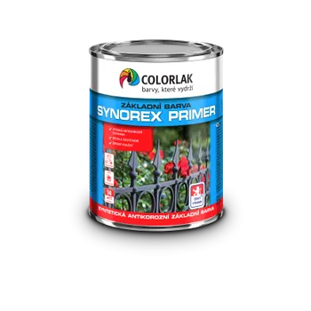 barva na kov SYNOREX PRIMER S 2000 0,6l šedá