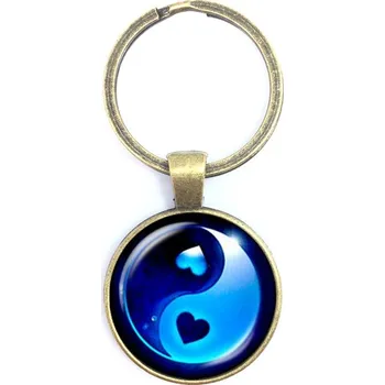 Přívěšek na klíče Yin yang (Jin a jang)