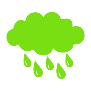 Samolepící dekorace SAMOLEPKA Déšť 001 pravá mrak a kapky (04 - zelená kawasaki) NA AUTO, NÁLEPKA, FÓLIE, POLEP, TUNING, VLASTNÍ TEXT, TISK, AUTOSAMOLEPKY.cz, POLEPY, OBRÁZEK, LOGO, SAMOLEPKY