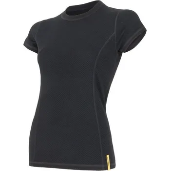 Dámské tričko SENSOR Double Face merino wool černá XL
