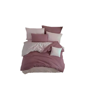 TipTrade s.r.o. Bavlněné povlečení Color Starorůžovo Růžové 140x200 + 70x90 cm