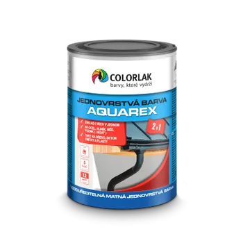 Lak na dřevo AQUAREX V 2115 9l červená RAL 3011