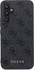 Pouzdro na mobilní telefon Guess 4G Metal Gold Logo pro Samsung Galaxy A54 šedé